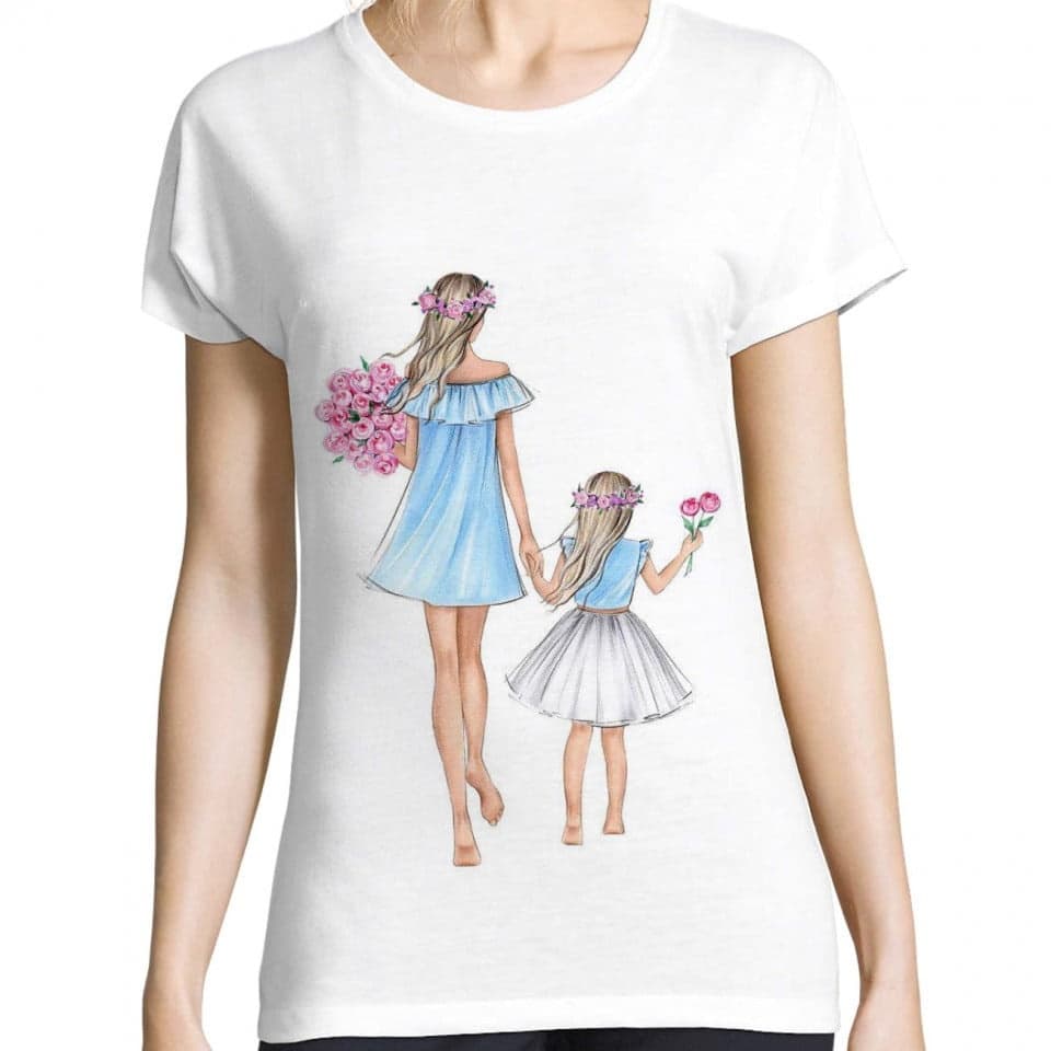 Tricou personalizat mama & fiica II
