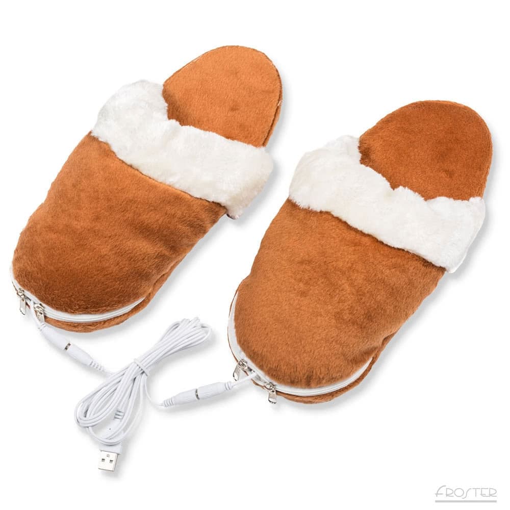 Papuci cu incalzire USB