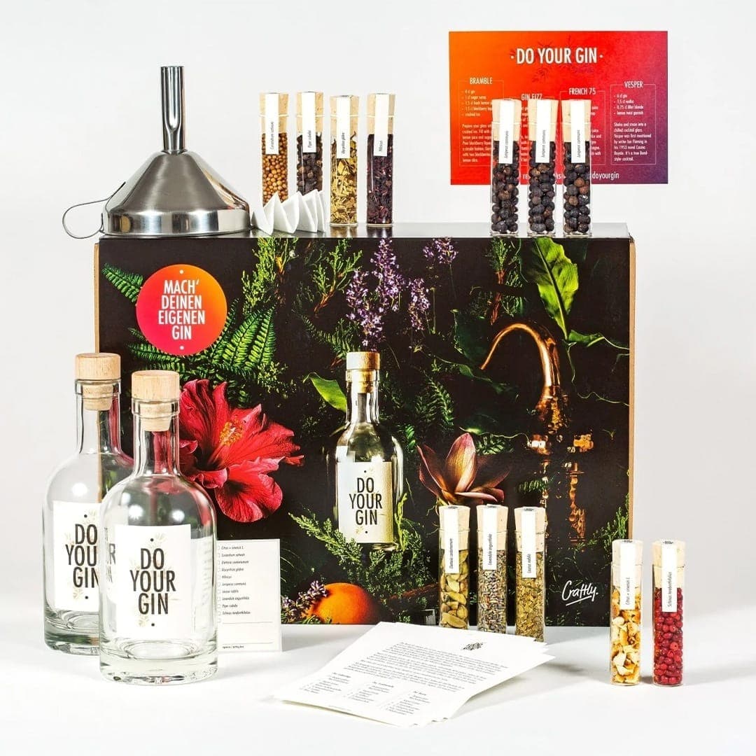 Kit pentru preparare gin de casă