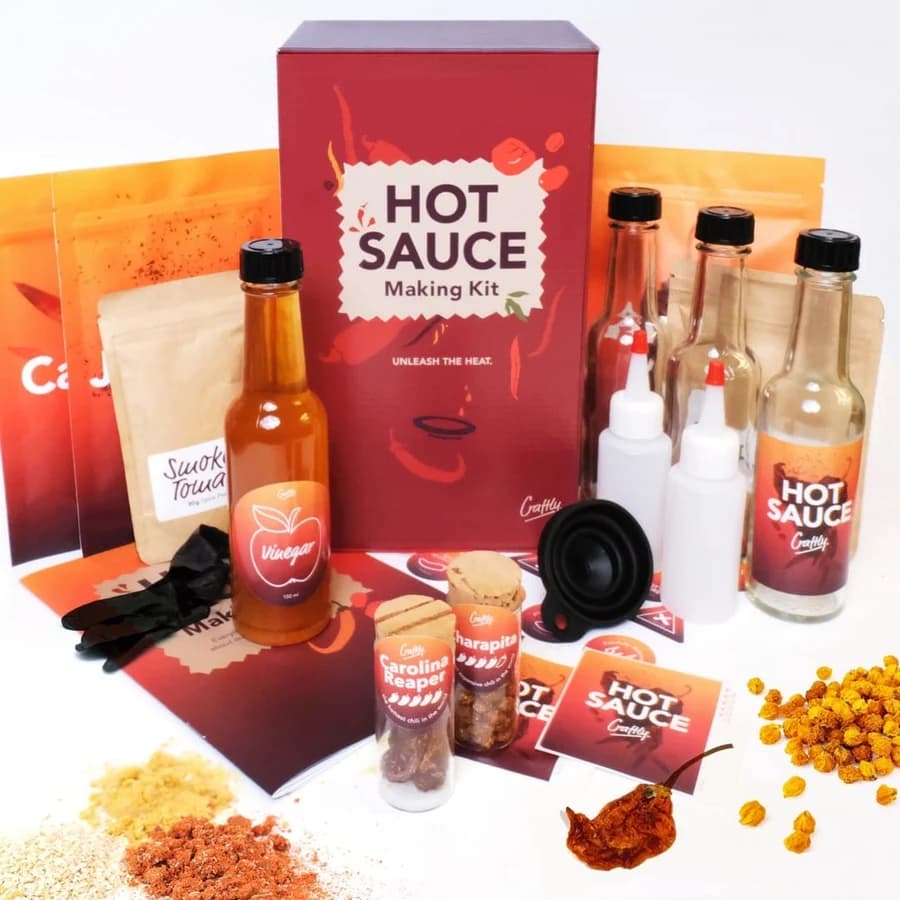 Kit Craftly pentru prepararea sosurilor picante