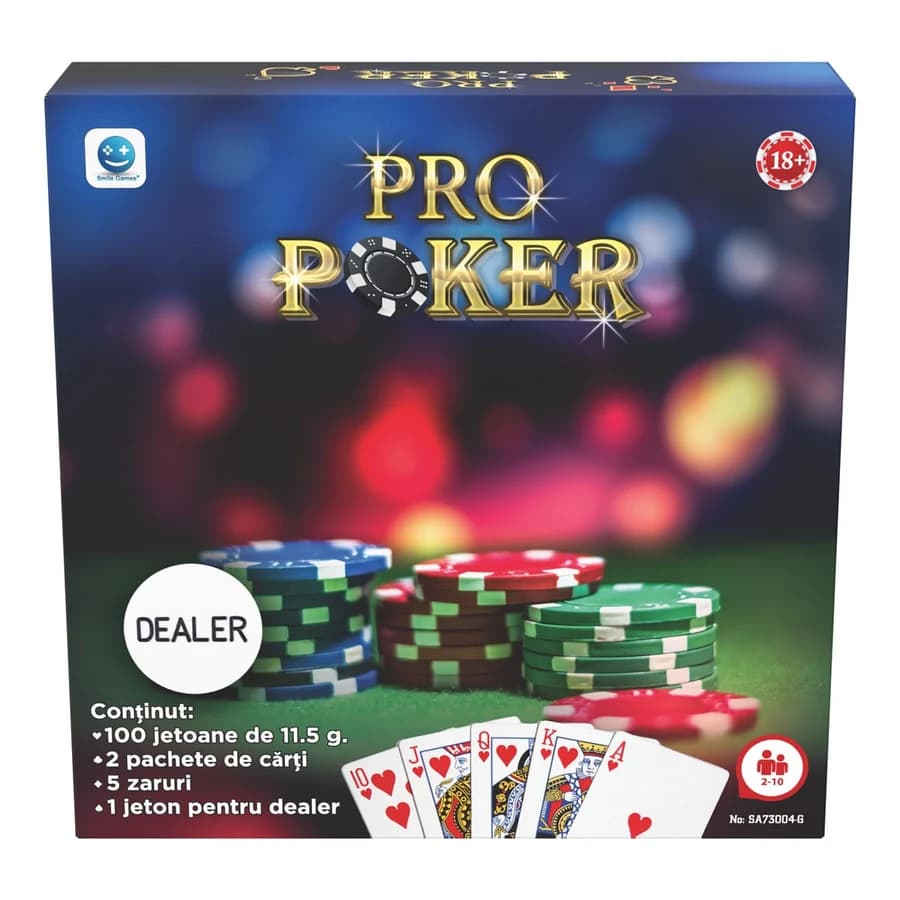 Joc de poker cu 100 de jetoane