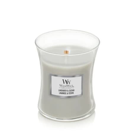 Lumânare parfumată Woodwick Lavender & Cedar