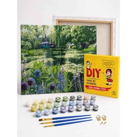 Set de pictură pe numere „Grădina lui Monet”