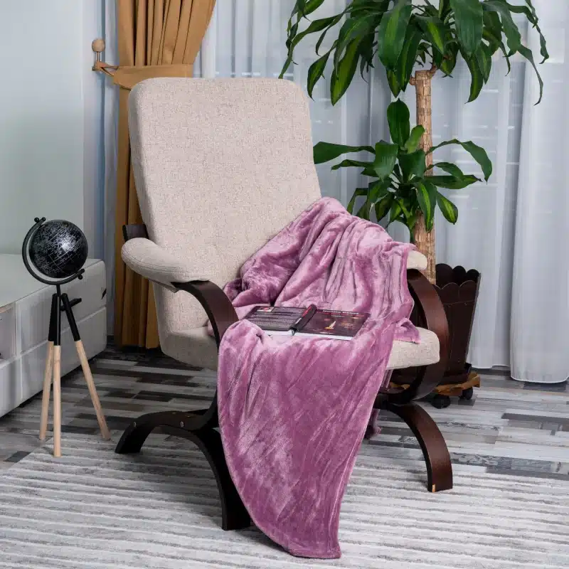 Patura cocolino, culoarea lila, 200x230cm