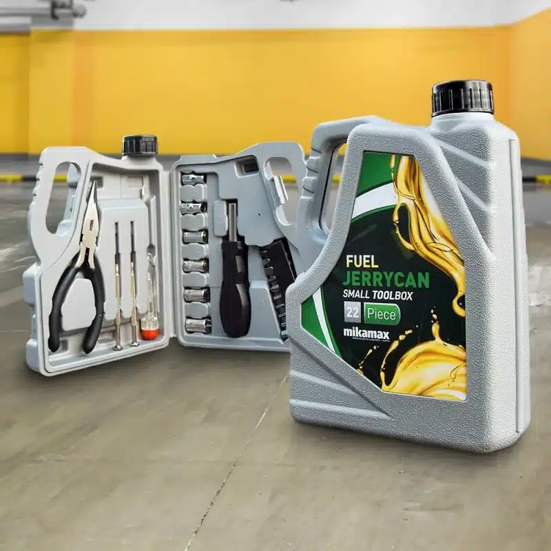 Trusa de scule jerrycan, in forma de canistra