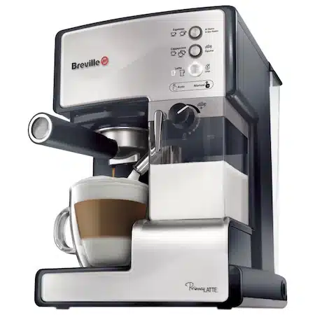 Espressor manual Breville Prima Latte VCF045X-01, 15 bari, 1.5L