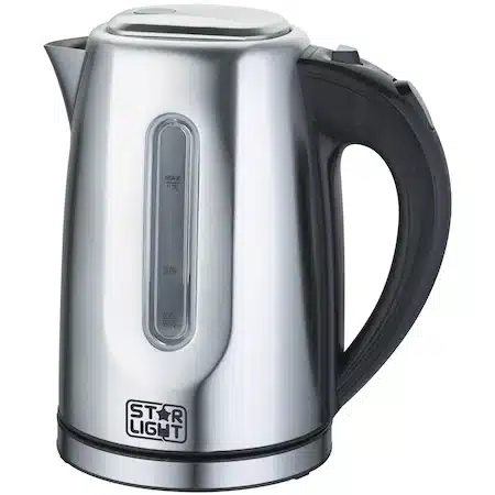 Fierbator Star-Light, 2200W, 1.7L, iluminare LED, inox