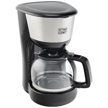Cafetiera Star-Light, 1000W, 1.25L, anti-picurare, oprire automata