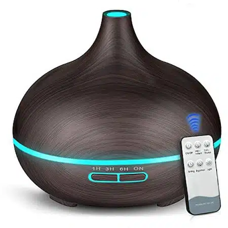 Pachet: umidificator aromaterapie ZC-M300, 550 ml, ultrasonic + ulei parfumat