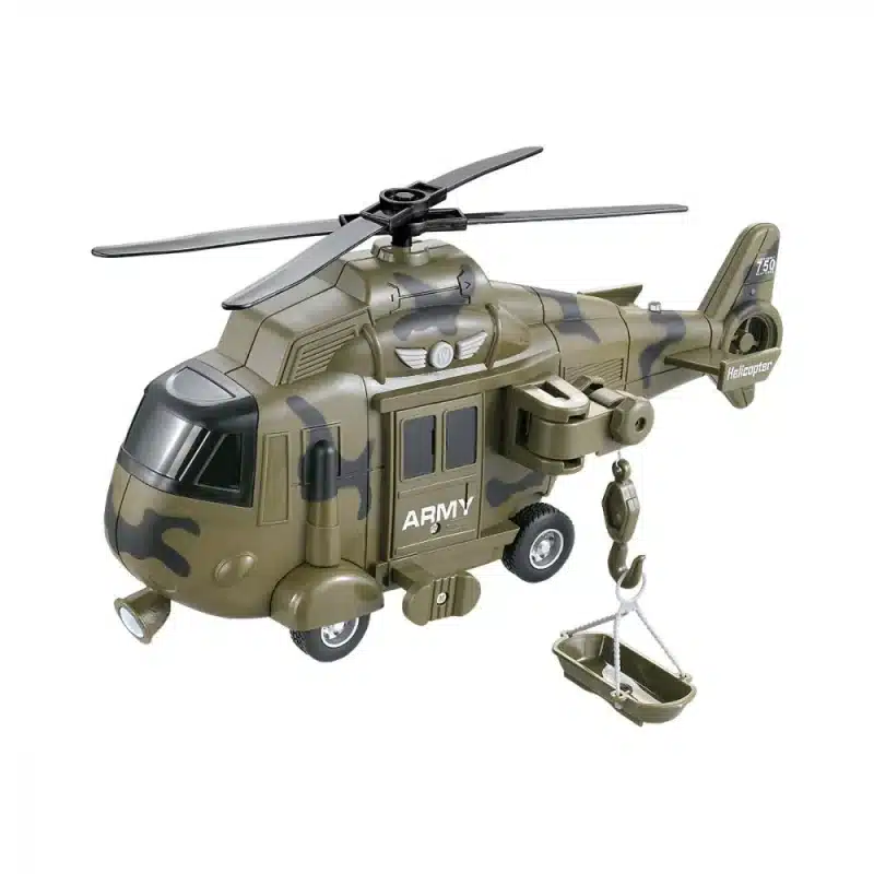Elicopter militar cu lumini si sunete cool machines