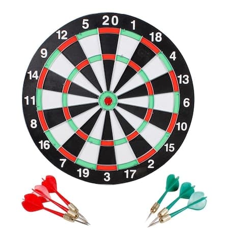 Set joc Darts, 6 sageti incluse, 40.5 cm