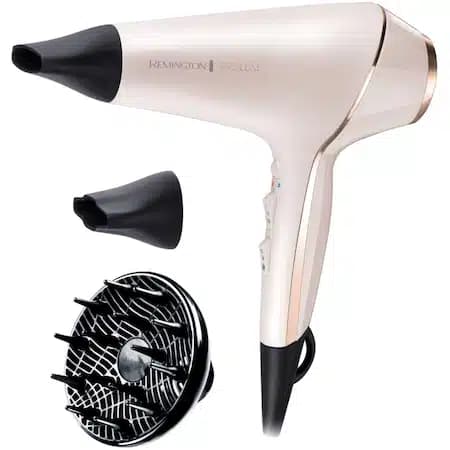 Uscator de par Remington PROluxe AC9140, 2400 W, ionizare, optiheat, functie PRO+