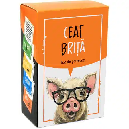 Joc amuzant de adulti pentru petreceri Ceat Brita, 3-20 jucatori