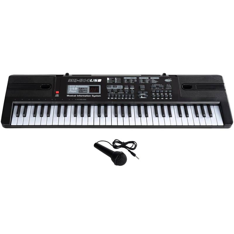 Orga electronica 61 clape 814 USB, boxe, MP3, USB, microfon, claviatura