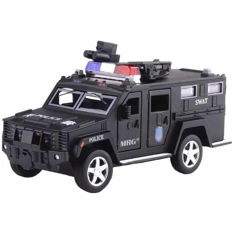 Pusculita electronica M-6688-19, masina de politie, cu PIN