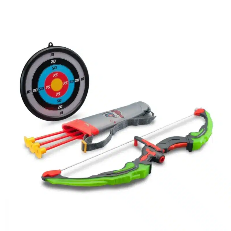 Set arc de jucarie cu sageti ventuze king sport