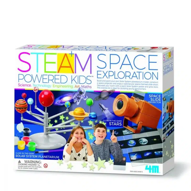 Kit stiintific STEAM Kids, 4M, explorarea spatiului