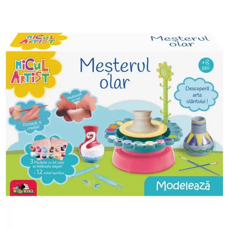Set de olarit, micul artist, mesterul olar