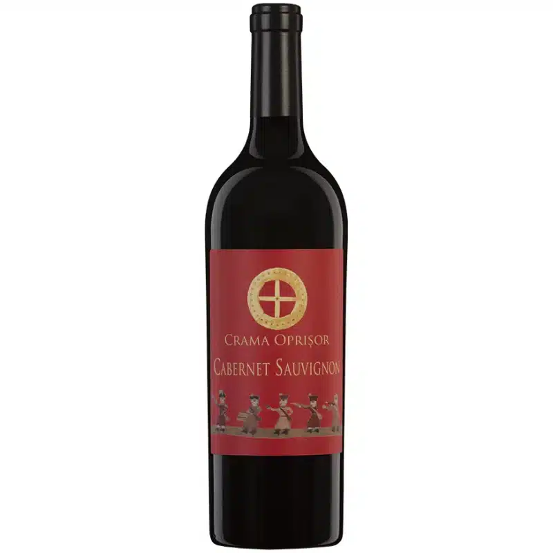 Sticlă de vin rosu crama oprisor cabernet sauvignon, sec, 0.75L