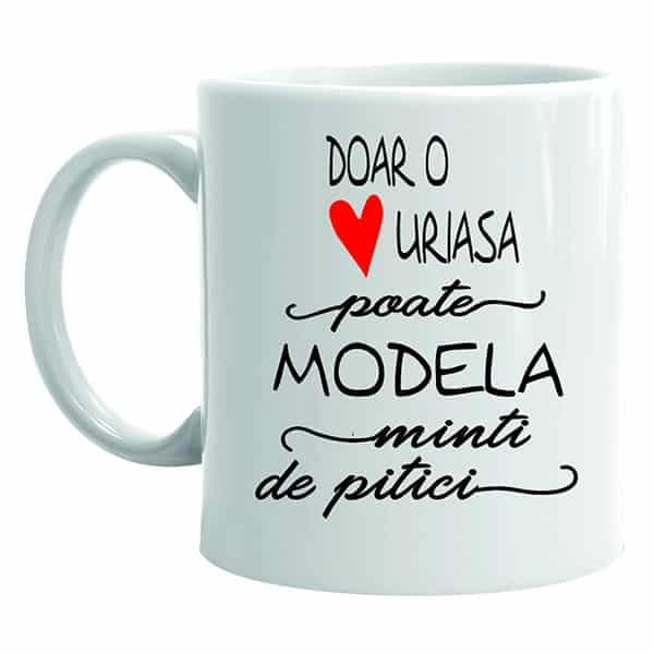 Cana ceramica personalizata cu mesaj pentru educatoare