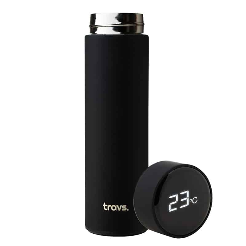 Termos smart cu sita infuzor si perete dublu, 500 ml