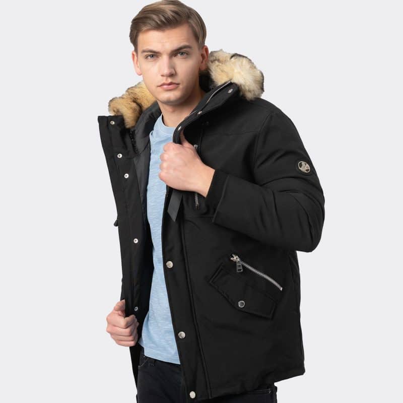Geaca barbati geographical norway din blana sintetica