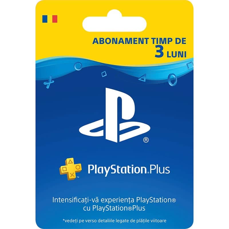 Card abonament PlayStation