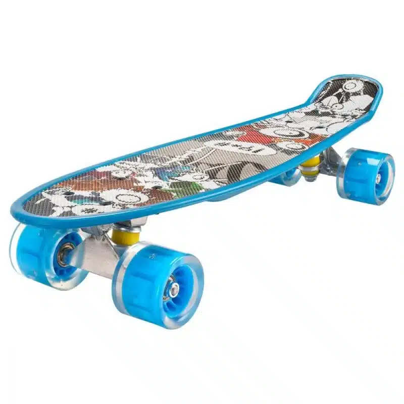 Penny board action one, cu roti luminoase