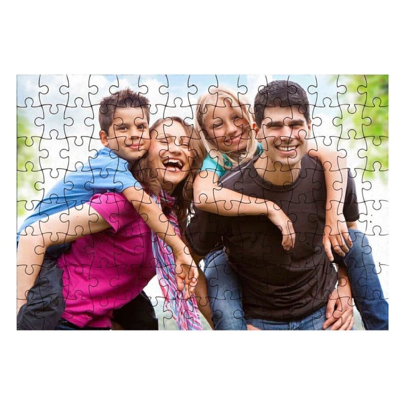 Puzzle personalizat cu poza dorita, A4, 120 piese