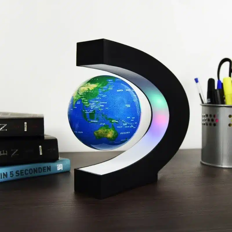 Glob pamantesc plutitor cu iluminare LED
