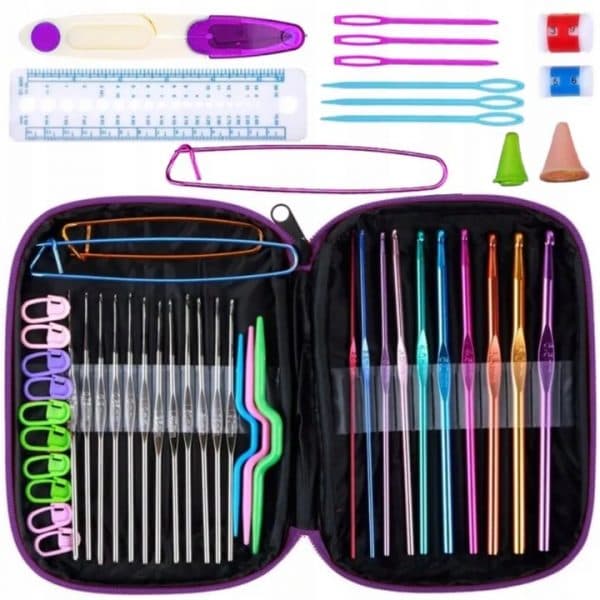 Set de crosetat, 50 piese