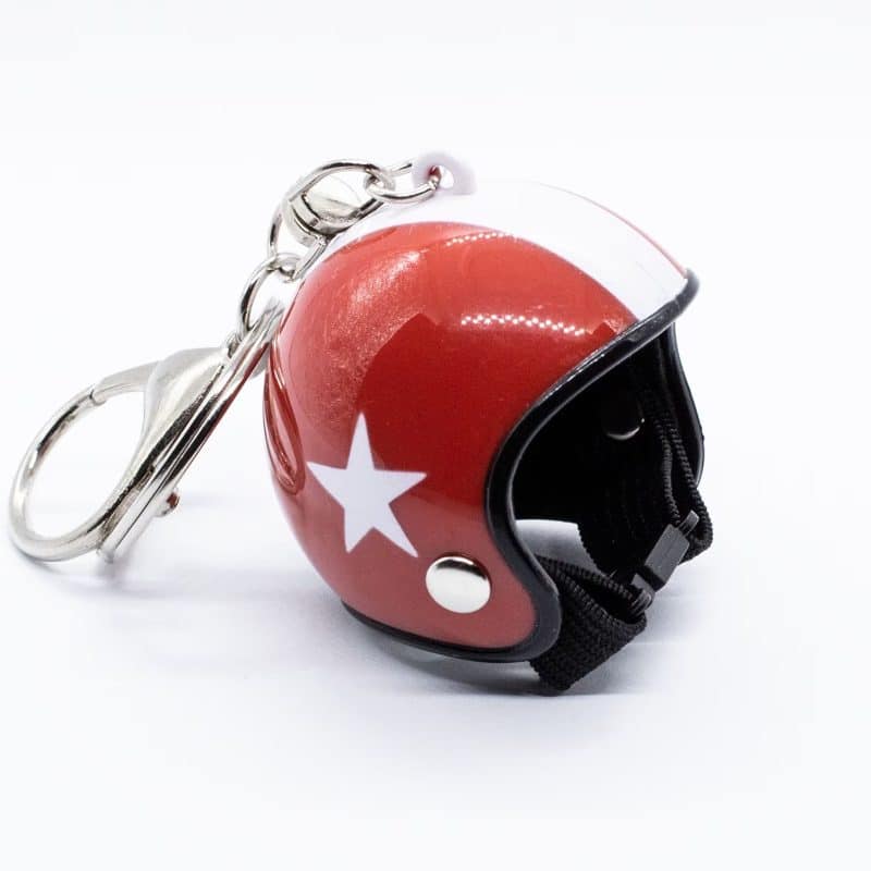 Breloc casca moto