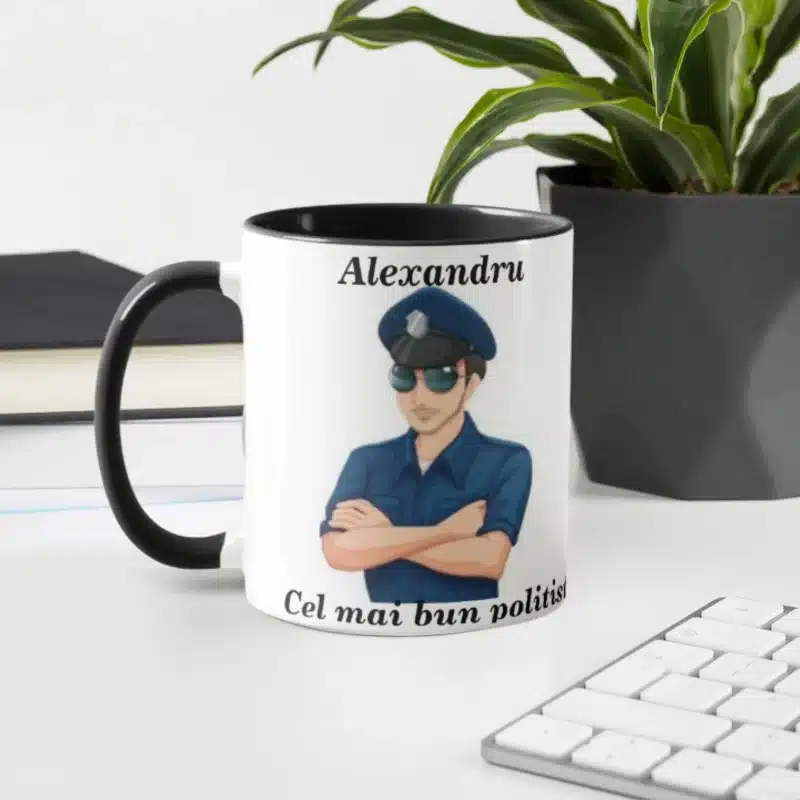 Cana personalizata - Cel mai bun politist