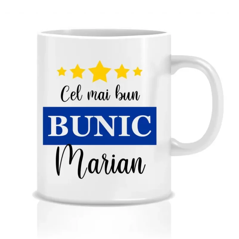 Cana personalizata „Cel mai bun bunic”