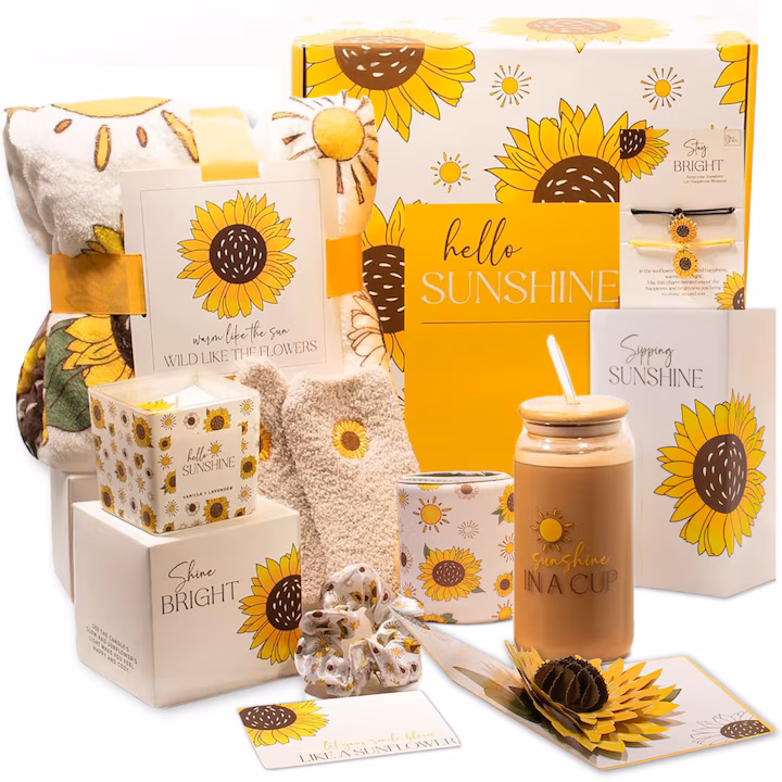 Set cadou pentru femei, 10 produse premium, ambalate elegant in cutie