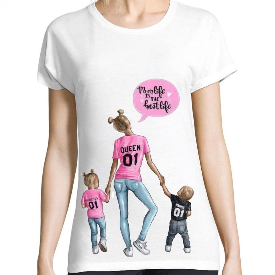 Tricou personalizat mom & child