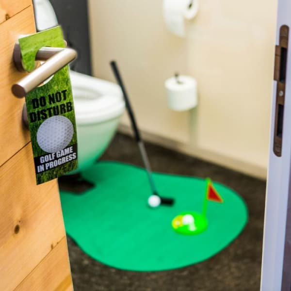 Set golf pentru toaleta
