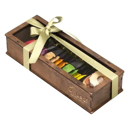 Set de ceai OnLeaf, cu 4 compartimente