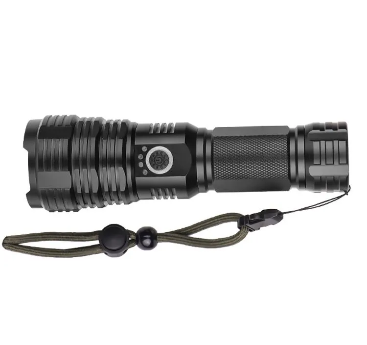 Lanternă LED Techone cu acumulator, 2.500 de lumeni