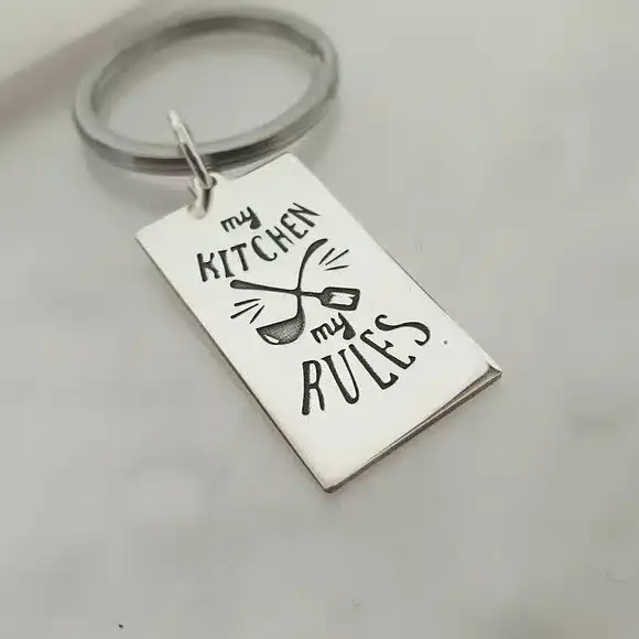 Breloc pentru bucătari - „My kitchen, my rules”
