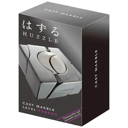 Puzzle metalic Huzzle Cast Marble