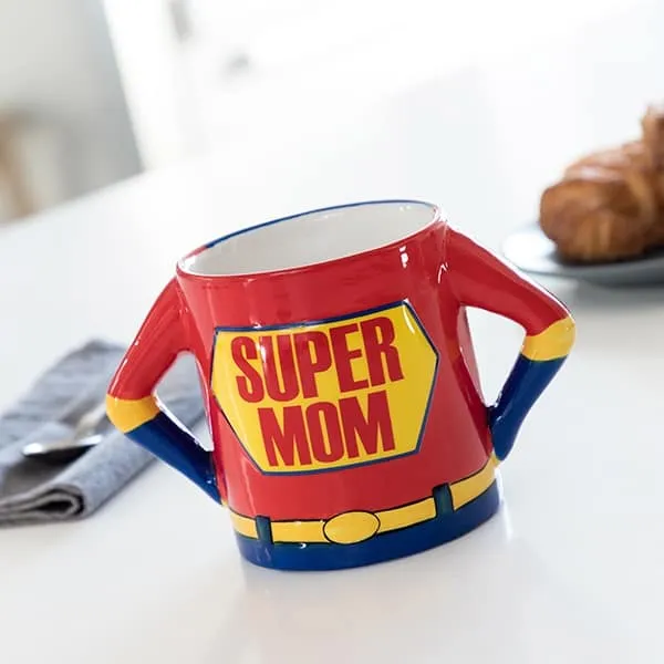 Cană cadou, model „Super Mamă”