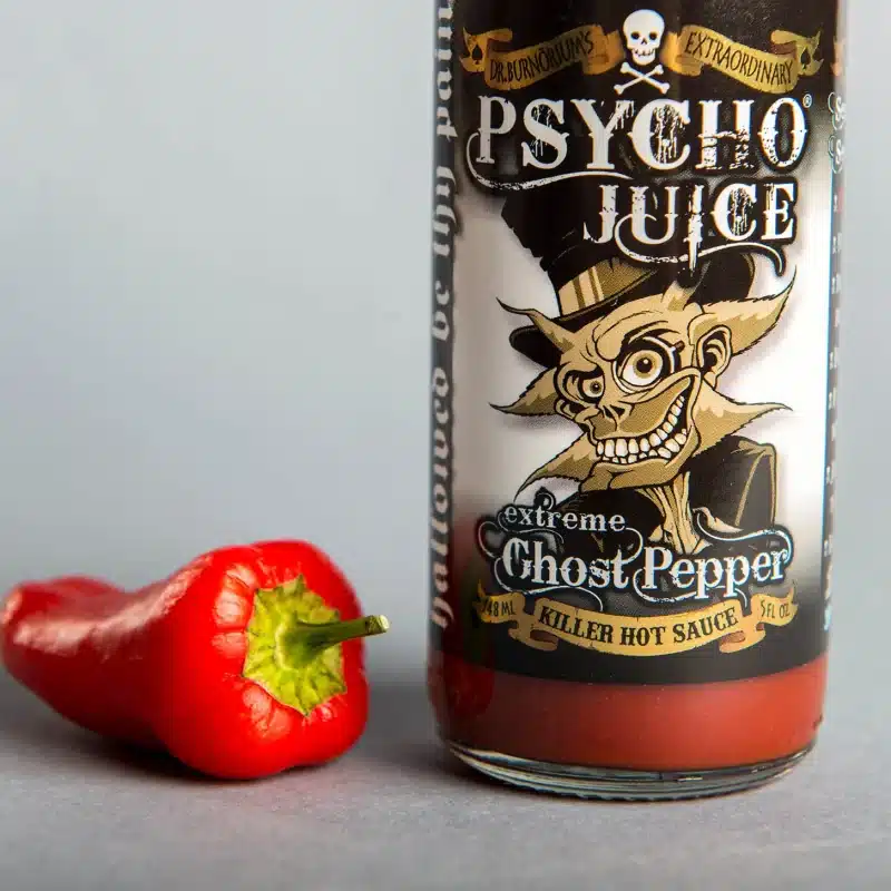 Sos iute Psycho Juice Extreme Ghost Pepper
