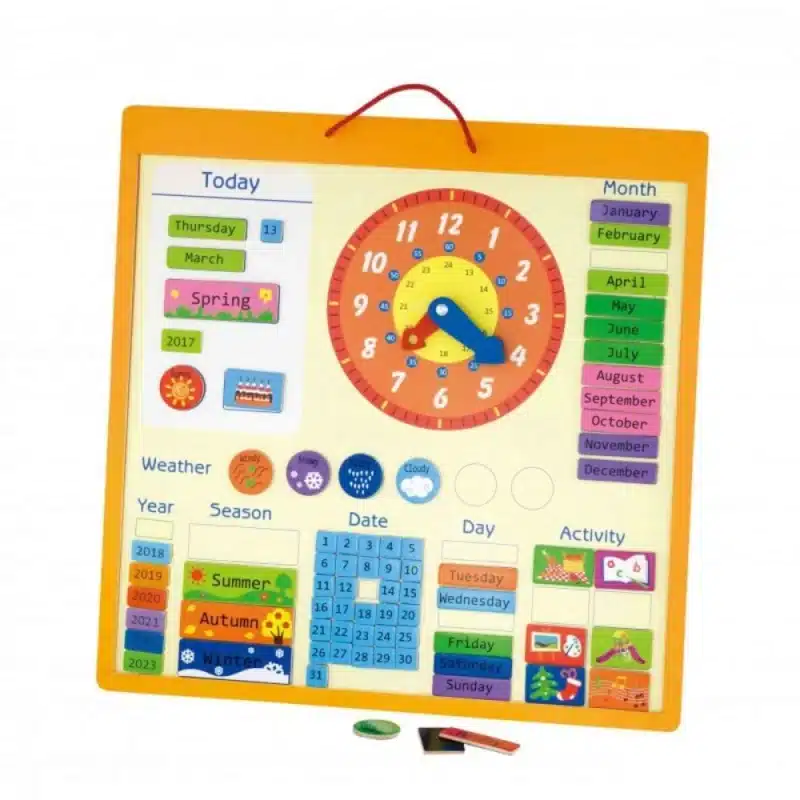 Calendar magnetic mare Viga, pentru copii