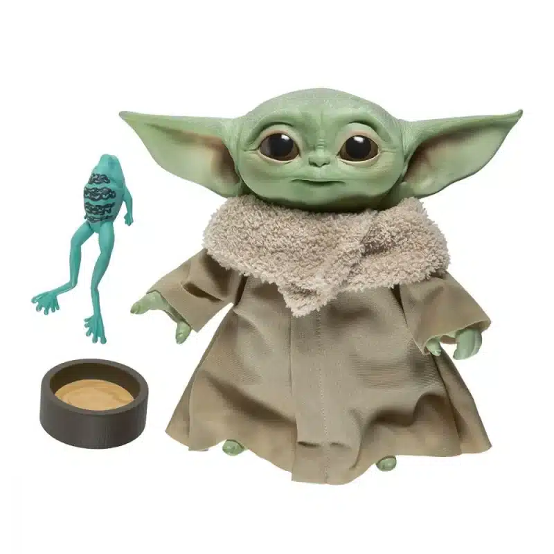 Jucarie interactiva de plus cu sunete Star Wars Baby Yoda