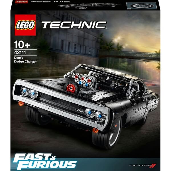 Set LEGO® Dom's Dodge Charger, 1077 piese